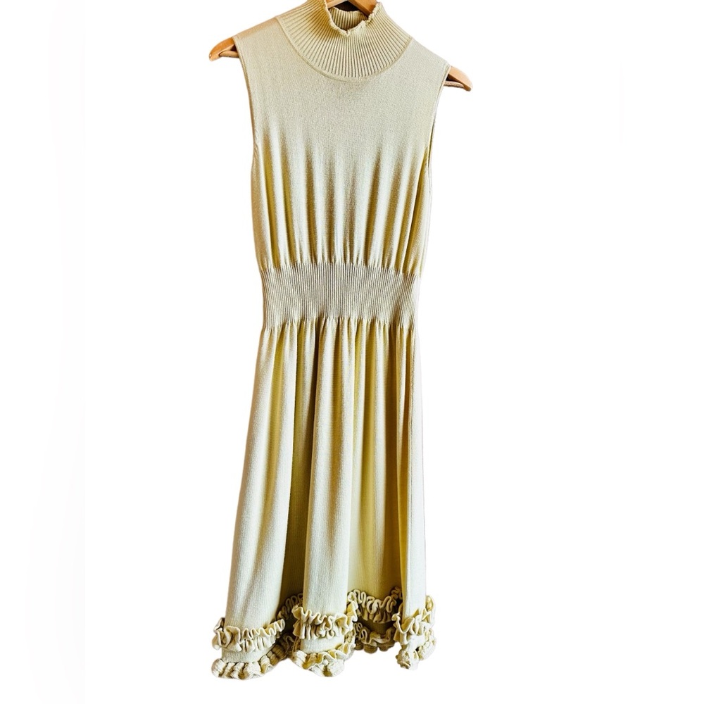 Valentino Roma Vintage Wool/Silk Blend Dress.
